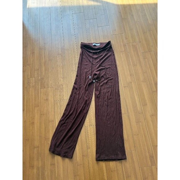 My Mum made it Soft Rib Twist Lounge Pants- Pecan sz Small - Picture 2 of 7